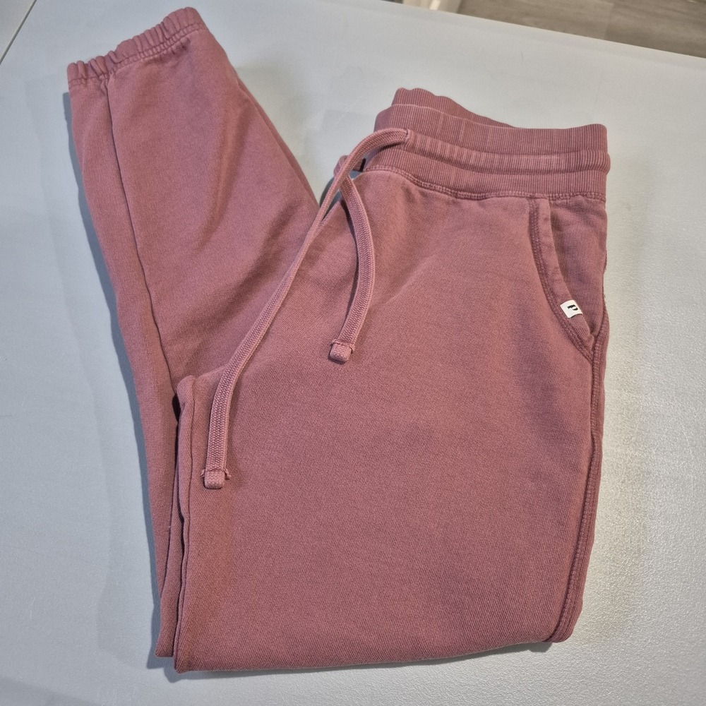 Pact Organic Cotton Joggers Womens Small Mauve Pink Downtime Sweatpants Lounge